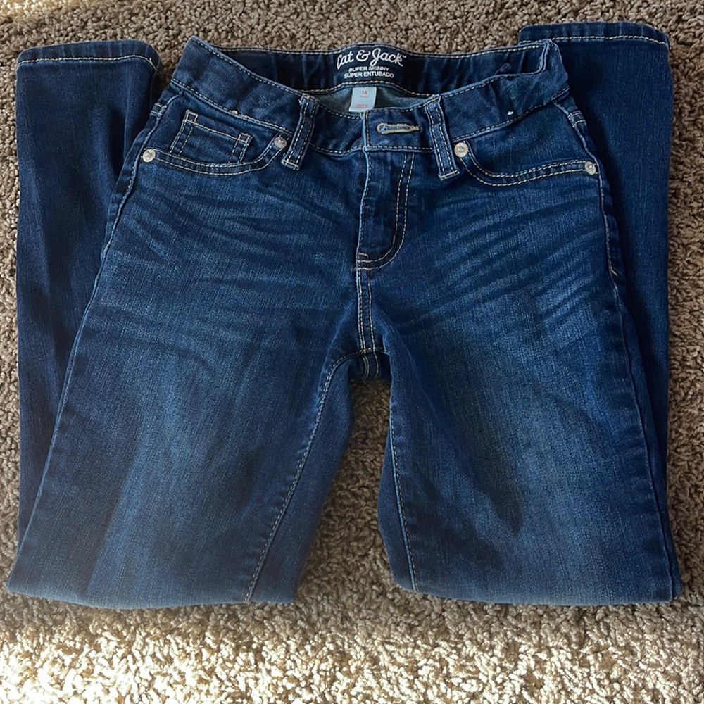 Cat and Jack Super Skinny Jeans size 10